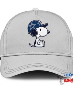 Superb Snoopy Dallas Cowboys Logo Hat 3