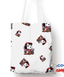 Superb Snoopy Horror Movies Tote Bag 1