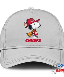 Superb Snoopy Kansas City Chiefs Logo Hat 3