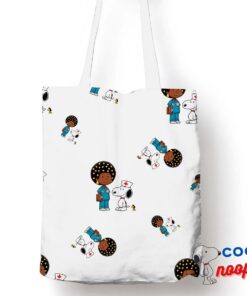 Superb Snoopy Nurse Tote Bag 1