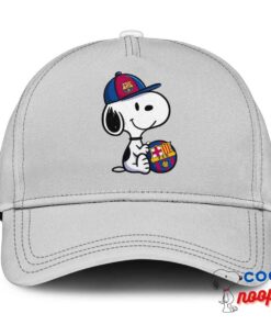Superior Snoopy Barcelona Logo Hat 3