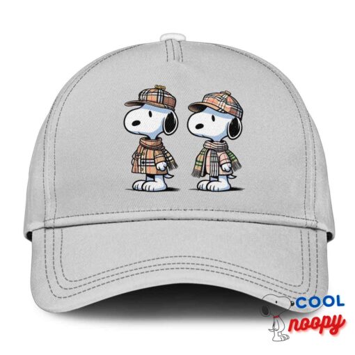 Superior Snoopy Burberry Hat 3