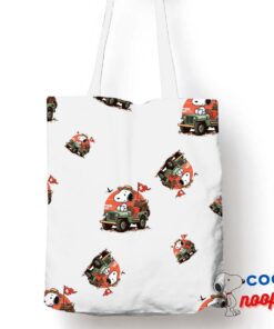 Superior Snoopy Jeep Tote Bag 1
