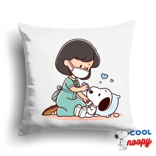 Superior Snoopy Nursing Square Pillow 1