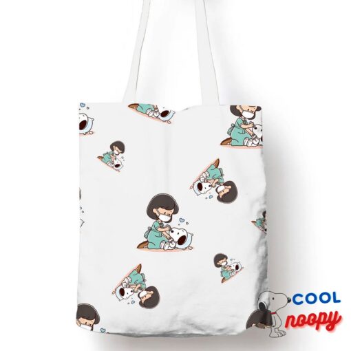 Superior Snoopy Nursing Tote Bag 1