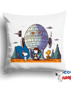 Superior Snoopy Star Wars Movie Square Pillow 1