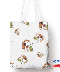 Superior Snoopy Turtle Tote Bag 1