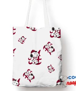 Surprise Snoopy Alabama Crimson Tide Logo Tote Bag 1
