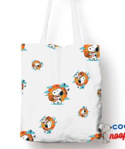 Surprise Snoopy Basketball Tote Bag 1