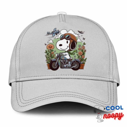 Surprise Snoopy Harley Davidson Hat 3