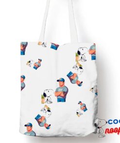 Surprise Snoopy John Cena Tote Bag 1