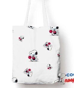 Surprise Snoopy Miami Heat Logo Tote Bag 1