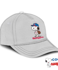 Surprise Snoopy Philadelphia Phillies Logo Hat 2