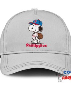 Surprise Snoopy Philadelphia Phillies Logo Hat 3