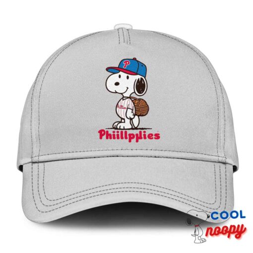 Surprise Snoopy Philadelphia Phillies Logo Hat 3