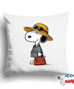 Surprising Snoopy Balenciaga Square Pillow 1