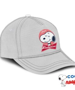 Surprising Snoopy Budweiser Logo Hat 2