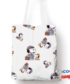 Surprising Snoopy Fendi Tote Bag 1