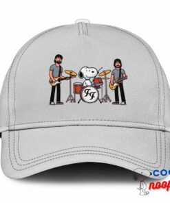 Surprising Snoopy Foo Fighters Rock Band Hat 3