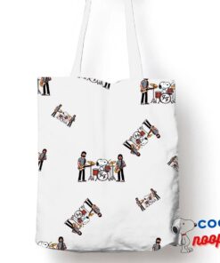 Surprising Snoopy Foo Fighters Rock Band Tote Bag 1