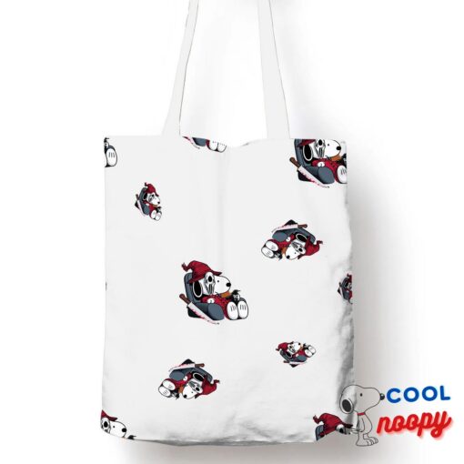 Surprising Snoopy Horror Movies Tote Bag 1