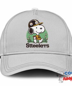 Surprising Snoopy Pittsburgh Steelers Logo Hat 3