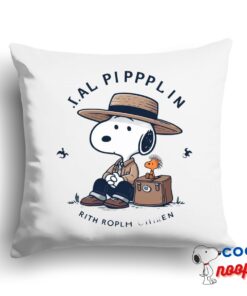 Surprising Snoopy Ralph Lauren Square Pillow 1