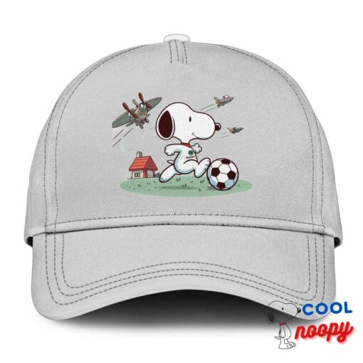 Surprising Snoopy Soccer Hat 3