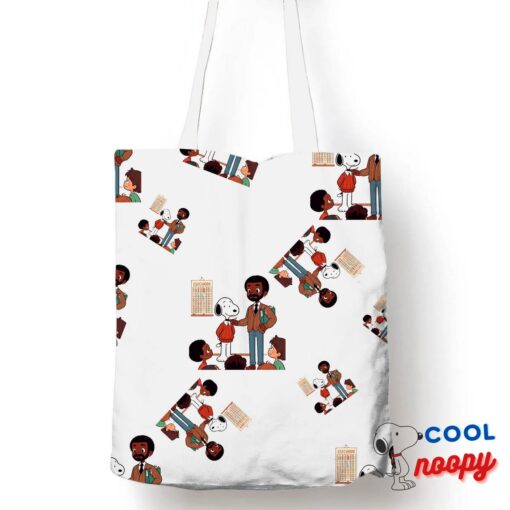Surprising Snoopy Teacher Tote Bag 1