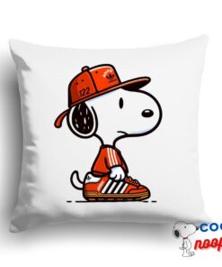 Tempting Snoopy Adidas Square Pillow 1