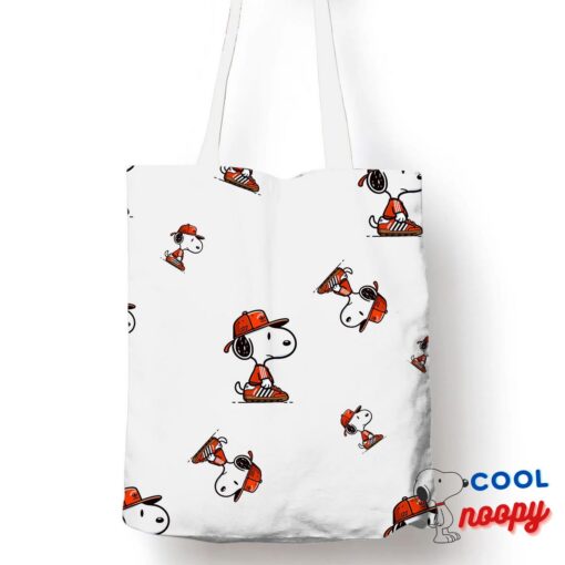 Tempting Snoopy Adidas Tote Bag 1