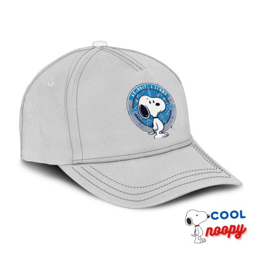 Tempting Snoopy Detroit Lions Logo Hat 2