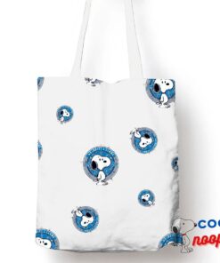 Tempting Snoopy Detroit Lions Logo Tote Bag 1