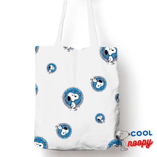 Tempting Snoopy Detroit Lions Logo Tote Bag 1