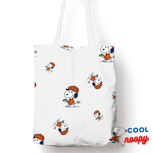 Tempting Snoopy Lacoste Tote Bag 1