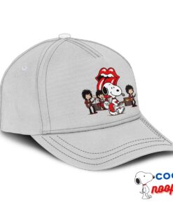 Tempting Snoopy Rolling Stones Rock Band Hat 2