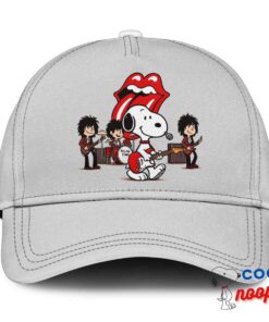 Tempting Snoopy Rolling Stones Rock Band Hat 3
