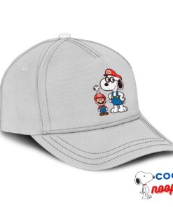 Tempting Snoopy Super Mario Hat 2