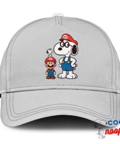 Tempting Snoopy Super Mario Hat 3