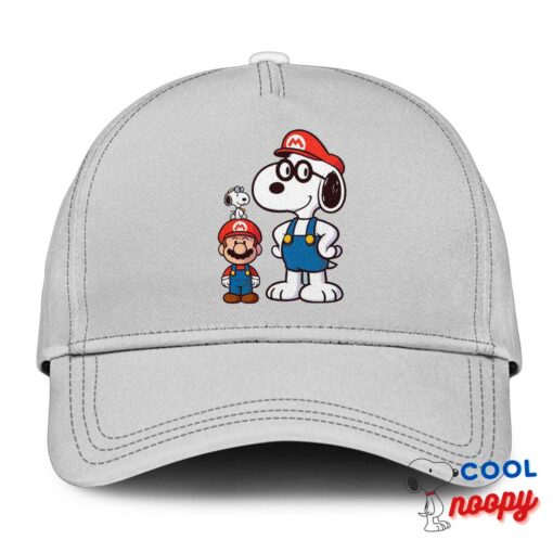 Tempting Snoopy Super Mario Hat 3