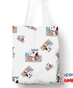 Terrific Snoopy Attack On Titan Tote Bag 1