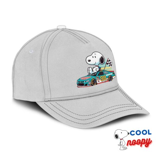 Terrific Snoopy Nascar Hat 2