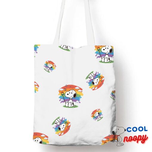 Terrific Snoopy Pride Symbol Tote Bag 1