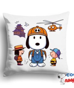 Terrific Snoopy South Park Movie Square Pillow 1