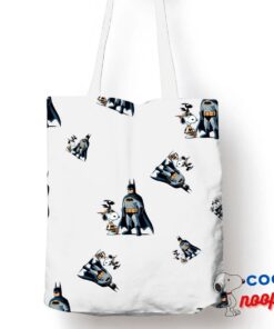 Unbelievable Snoopy Batman Tote Bag 1