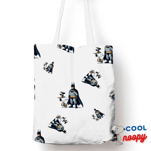 Unbelievable Snoopy Batman Tote Bag 1