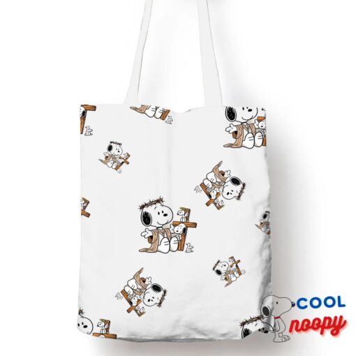 Unbelievable Snoopy Christian Tote Bag 1