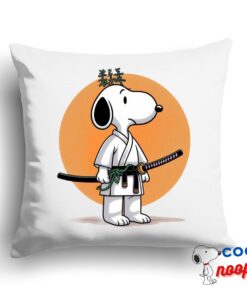 Unbelievable Snoopy Jujutsu Kaisen Square Pillow 1