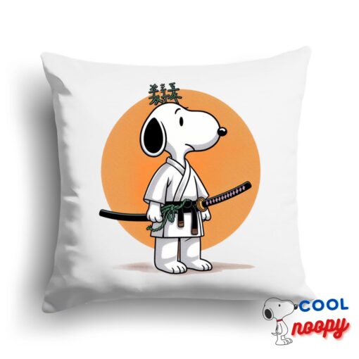 Unbelievable Snoopy Jujutsu Kaisen Square Pillow 1