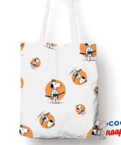 Unbelievable Snoopy Jujutsu Kaisen Tote Bag 1